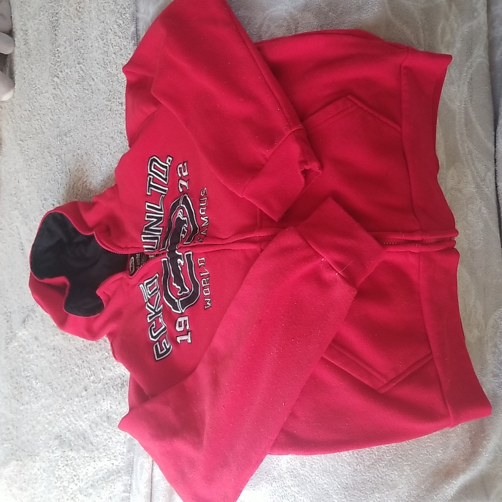 Hoodie sweatshirt red